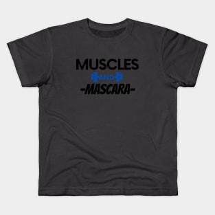 muscle workout, fitness inspired Kids T-Shirt